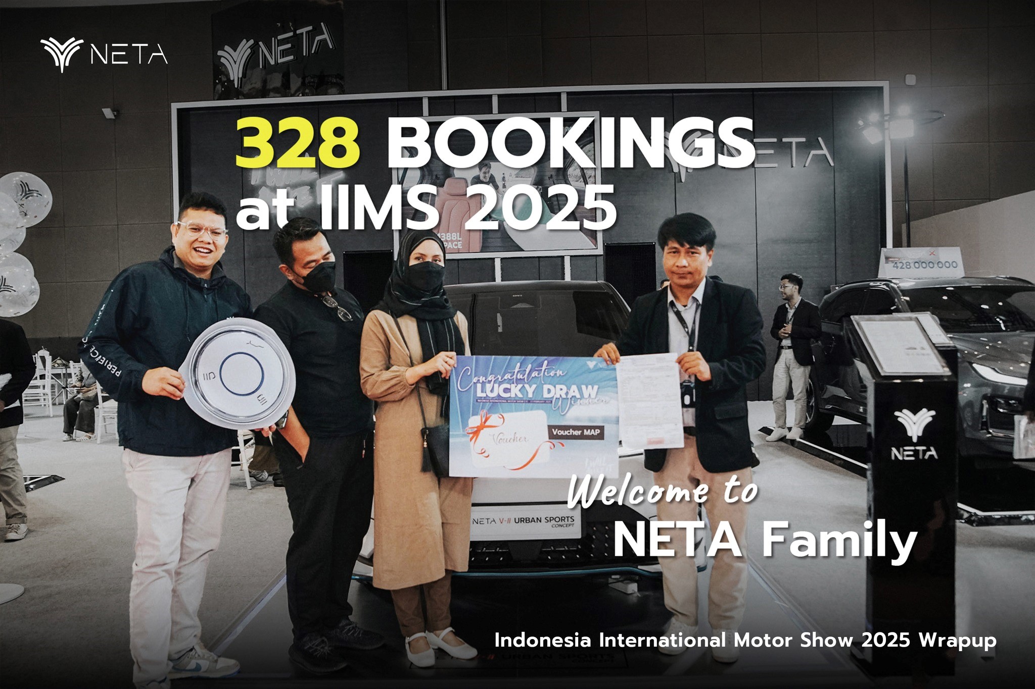 NETA Auto Indonesia Debuts Successfully at IIMS 2025, Expands Presence